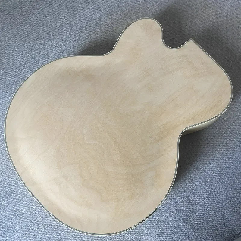 jB024 Unfinished Jazz Electric Cutaway Guitar Body Hollow Body Double F-hole Original&Genuine EPI DIY &Replace Part - view 2