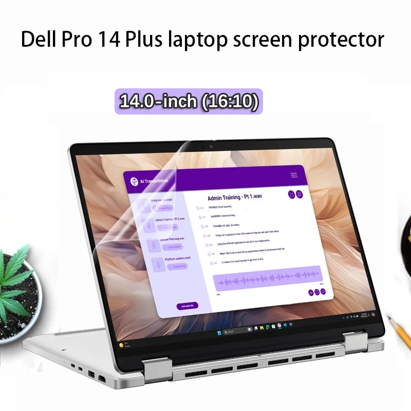 2X Ultra Clear/Anti-Glare/Anti Blue-Ray Screen Protector for 14 inch DELL Pro 14 Plus DB14250 PB14250 PB14255 Notebook PC 16:10