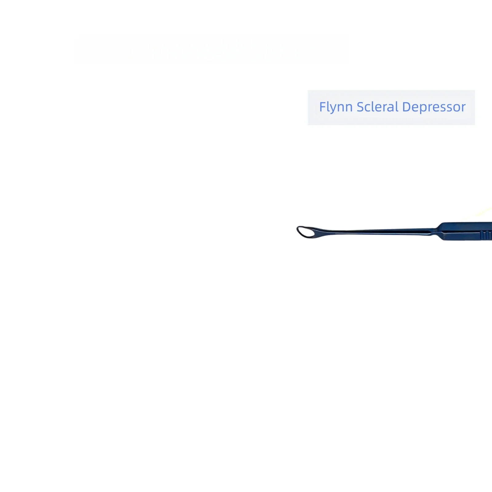 Flynn Scleral Depressor Stainless Steel Ophthalmic Instrument for Retina Eye Surgery