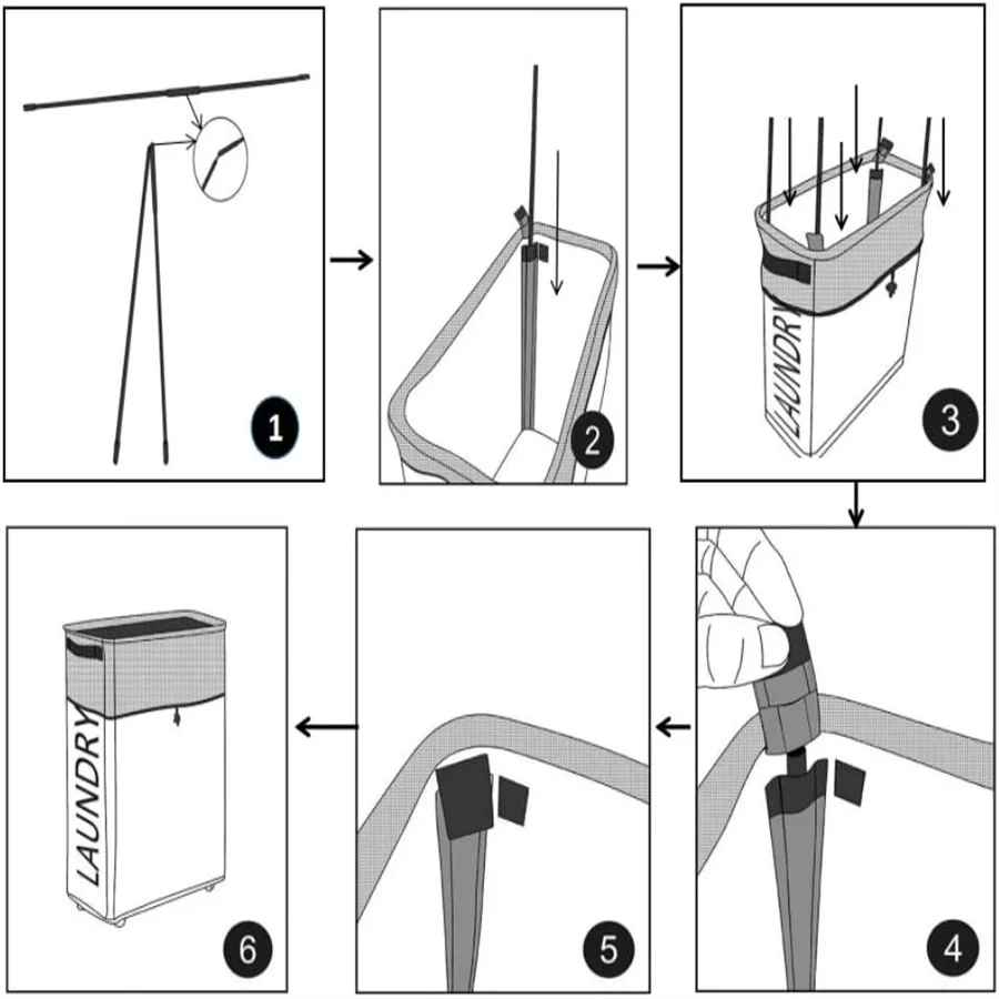 Foldable Laundry Basket Dirty Clothes Basket Clothes Organizer Yoga Storage Basket Home Assortment Box with Wheel Laundry Basket
