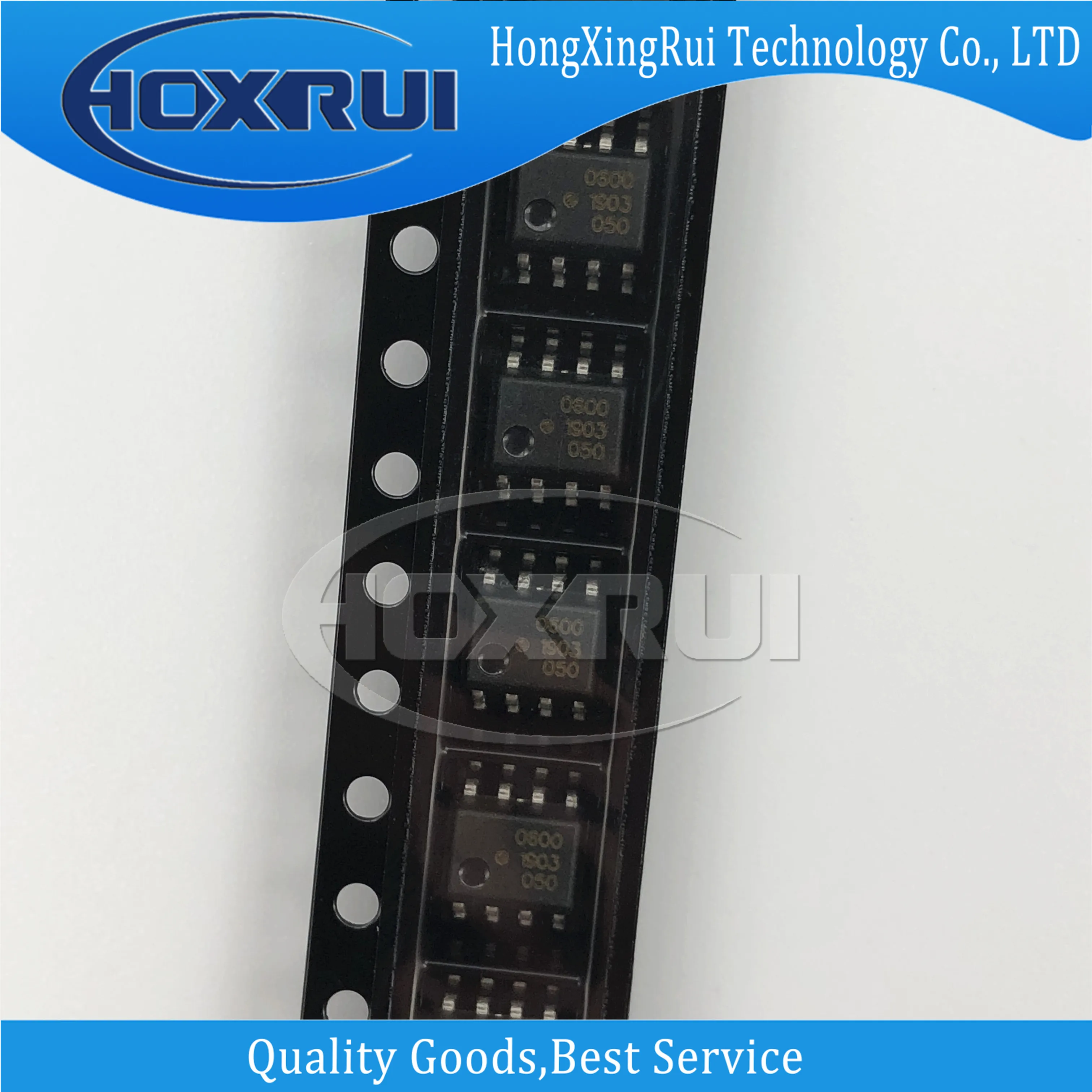 (5 piece),HCPL-0600-500E,SOP-8,marker 0600,Optocoupler, logic gate, single channel,