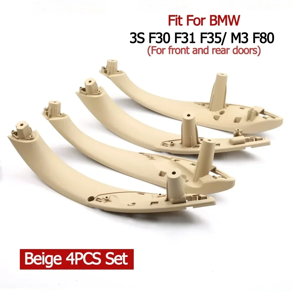 Für BMW 3er F30 F80 F31 F32 F33 F34 F35 F36 2013-18 Innentür Zuggriff Innenverkleidung mit Abdeckungsverkleidung Autozubehör