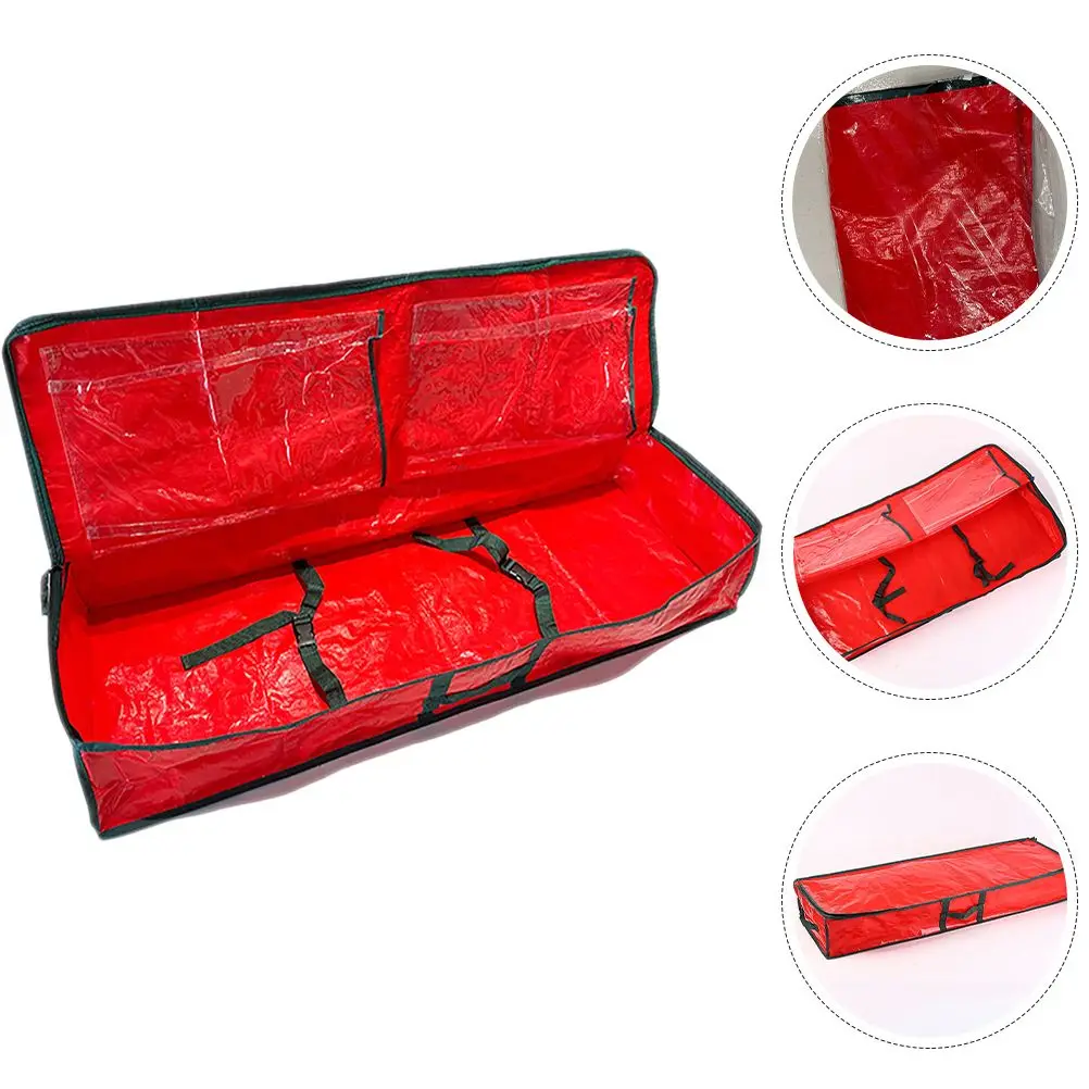 Christmas Tree Storage Bag Large Capacity Waterproof Reusable Organizer Extra Strong Handles Xmas Decorations Christmas Trees