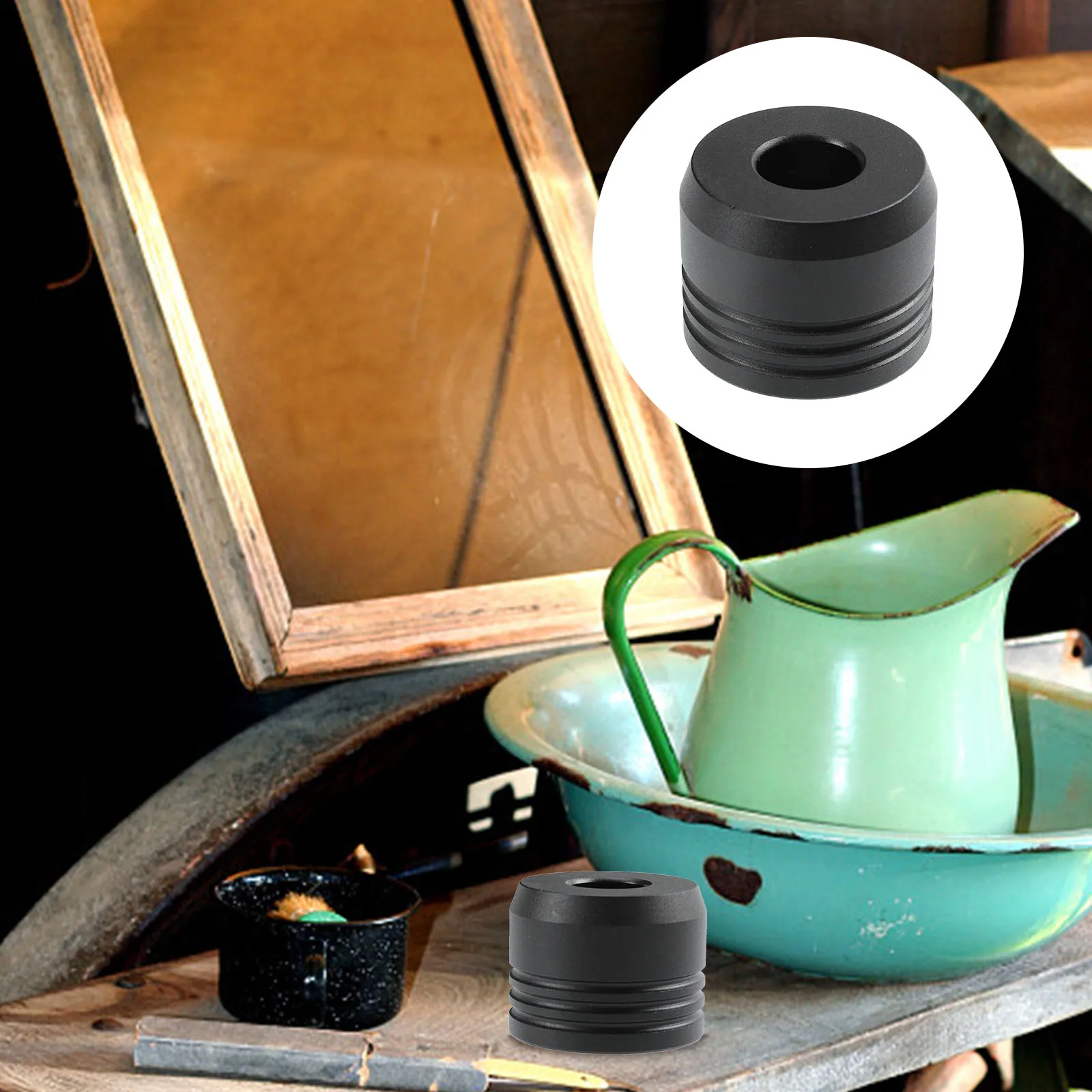 

Razor Holder Sturdy Base Storage for Home Practical Household Stand Holding Simple Aluminum Alloy