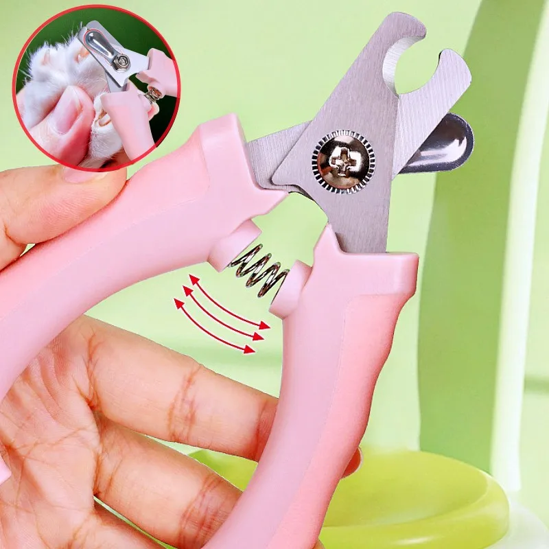

Dog Nail Clippers No Hurt Dogs Nailclippers Dog Grooming Stainless Steel Dogs Nail Clippers Scissors Foldable Cat Nailclippers