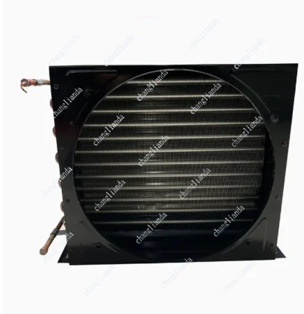 AC Condenser Aluminum Fin Coil, Copper Fin Tube Heat Exchanger for Refrigerator/Freezer