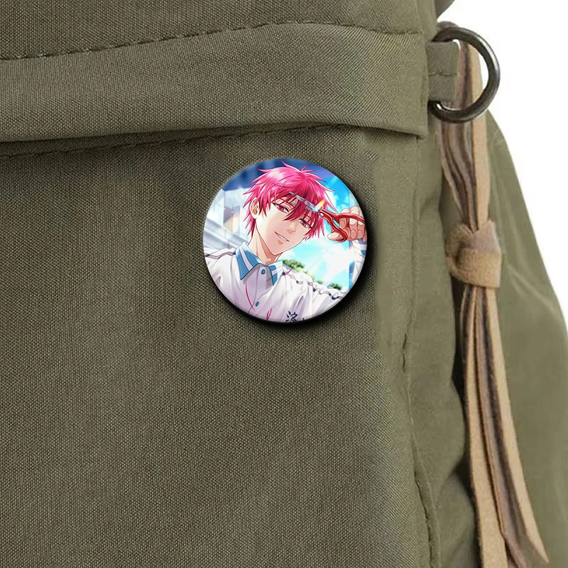 Cartoon Character Akashi Seijuro Soft Button Pin Anime Akashi Seijuro Brooch Creative Badge for Backpack Clothes Decoration Gift - Image 5