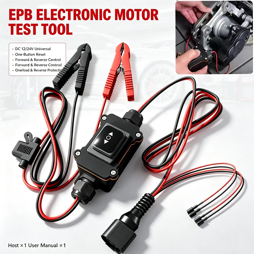 New Car EPB Caliper Motor Release Tool Universal 12V/24V Electronic Parking Brake Repair For Car Repair And Testing Repair Tool
