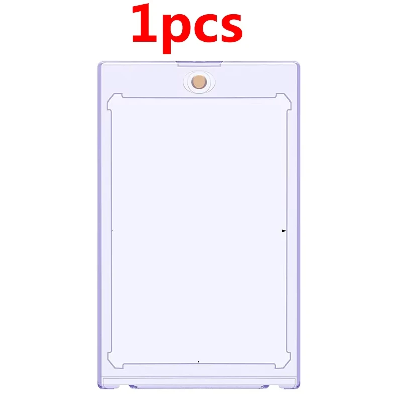 35PT حامل مغناطيسي بطاقات التداول حماة البلاستيك الصلب الأكمام عرض حالة البوكيمون البيسبول الرياضة Yugioh بطاقة القياسية #5