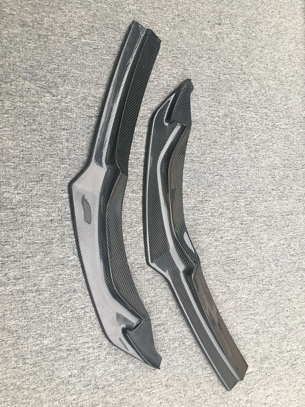 Dry Carbon Fiber Front Bumper Lip Splitter Chin Cover Trim Spoiler For BMW 3 4 Series F80 M3 F82 F83 M4 2015-2020 ABS