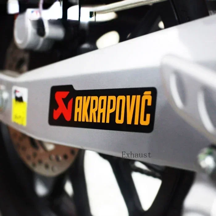 Para AKRAPOVIC Scorpio tubo de escape modificación de motocicleta pegatina de coche casco reflectante impermeable pegatina decorativa para coche