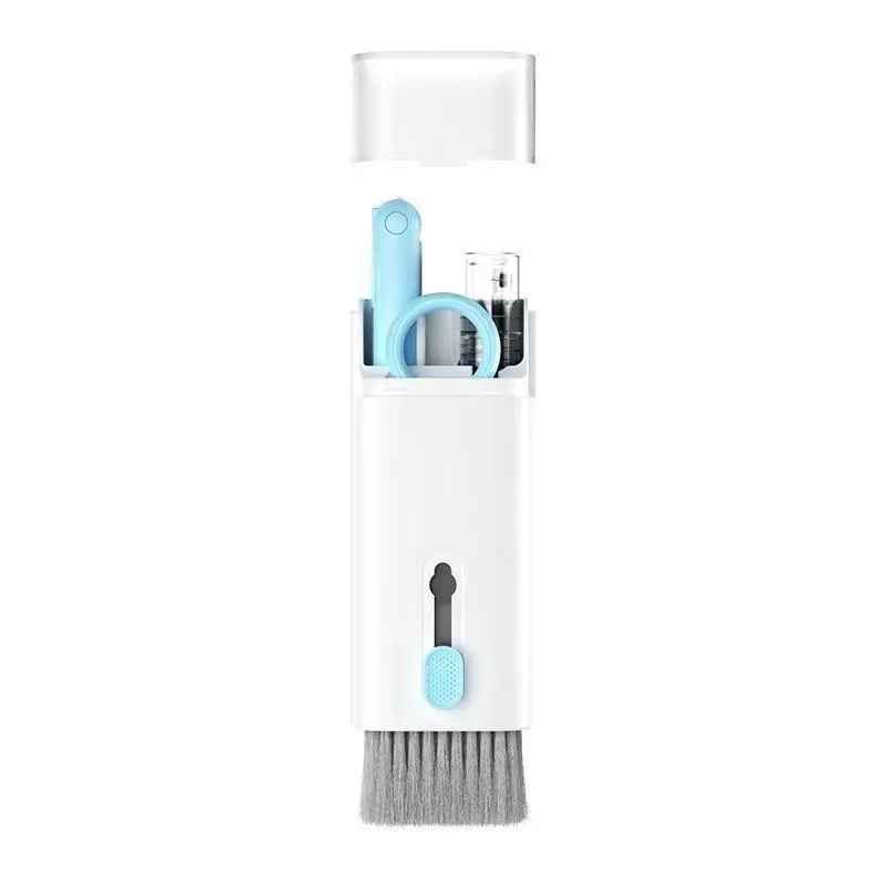 7 In 1 Laptop Keyboard Cleaning Kit Reusable Cleaner Brush Earphone Pen for  Phone Camera Student Dorm Use