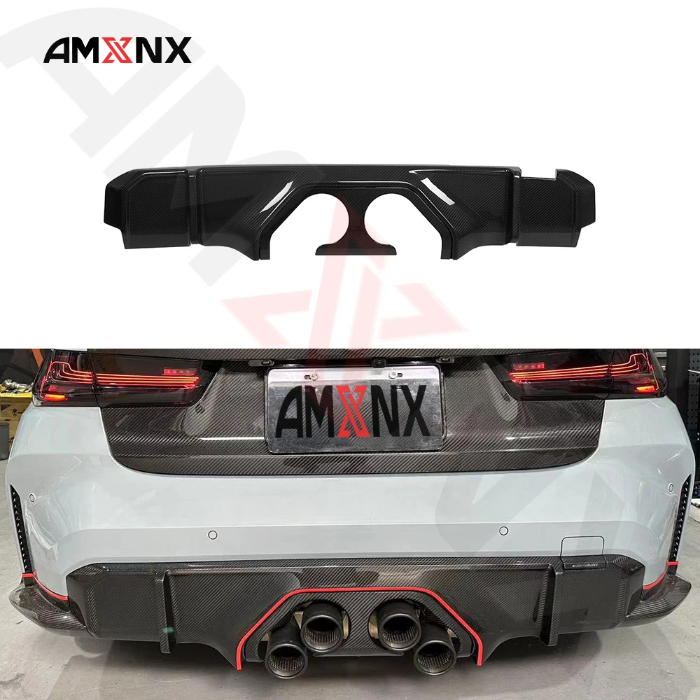 

Комплект модификации автомобиля, комплект кузова, внешние аксессуары, подходящие для BMW G80 G82, задний диффузор со средним выходом (Gatling) + аксессуары