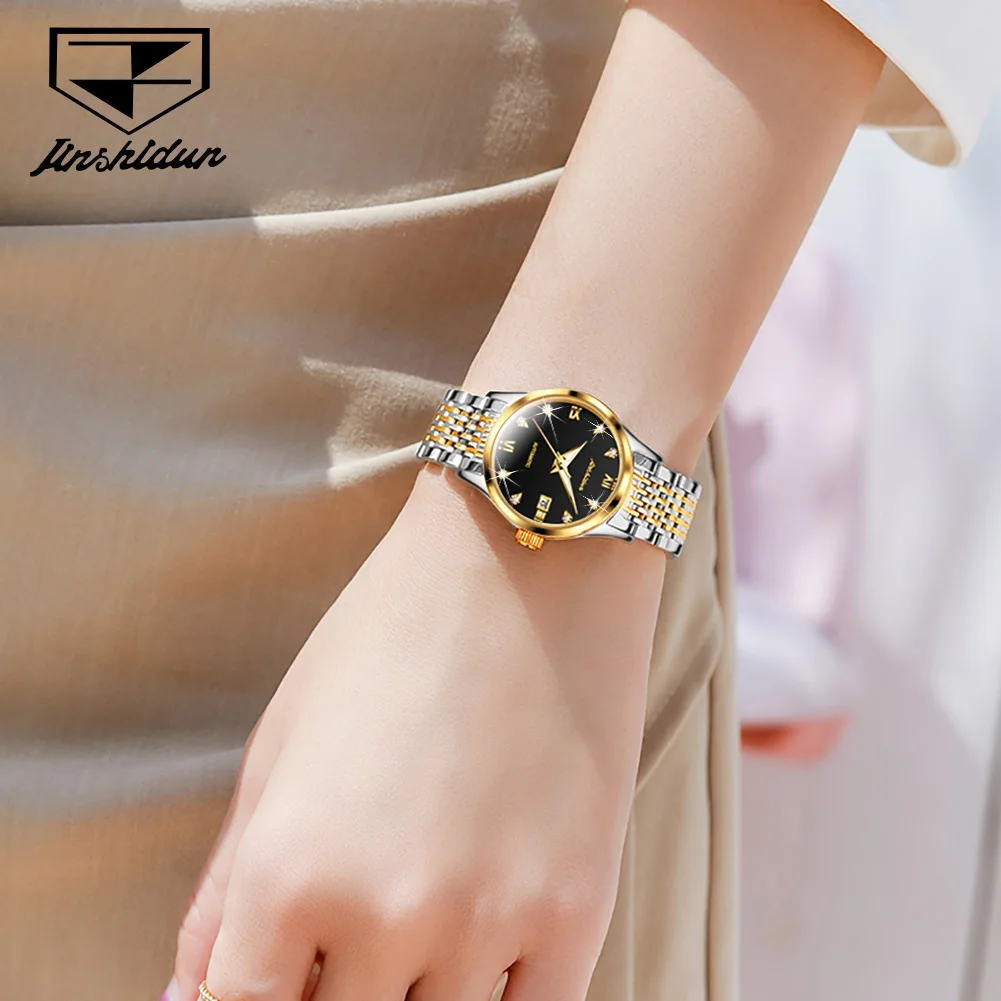 JSDUN Fashion Elegant Women\'s Watches Original Luxury Lady Wrist Watch High Quality Waterproof Automatic Mechanical Women Watch