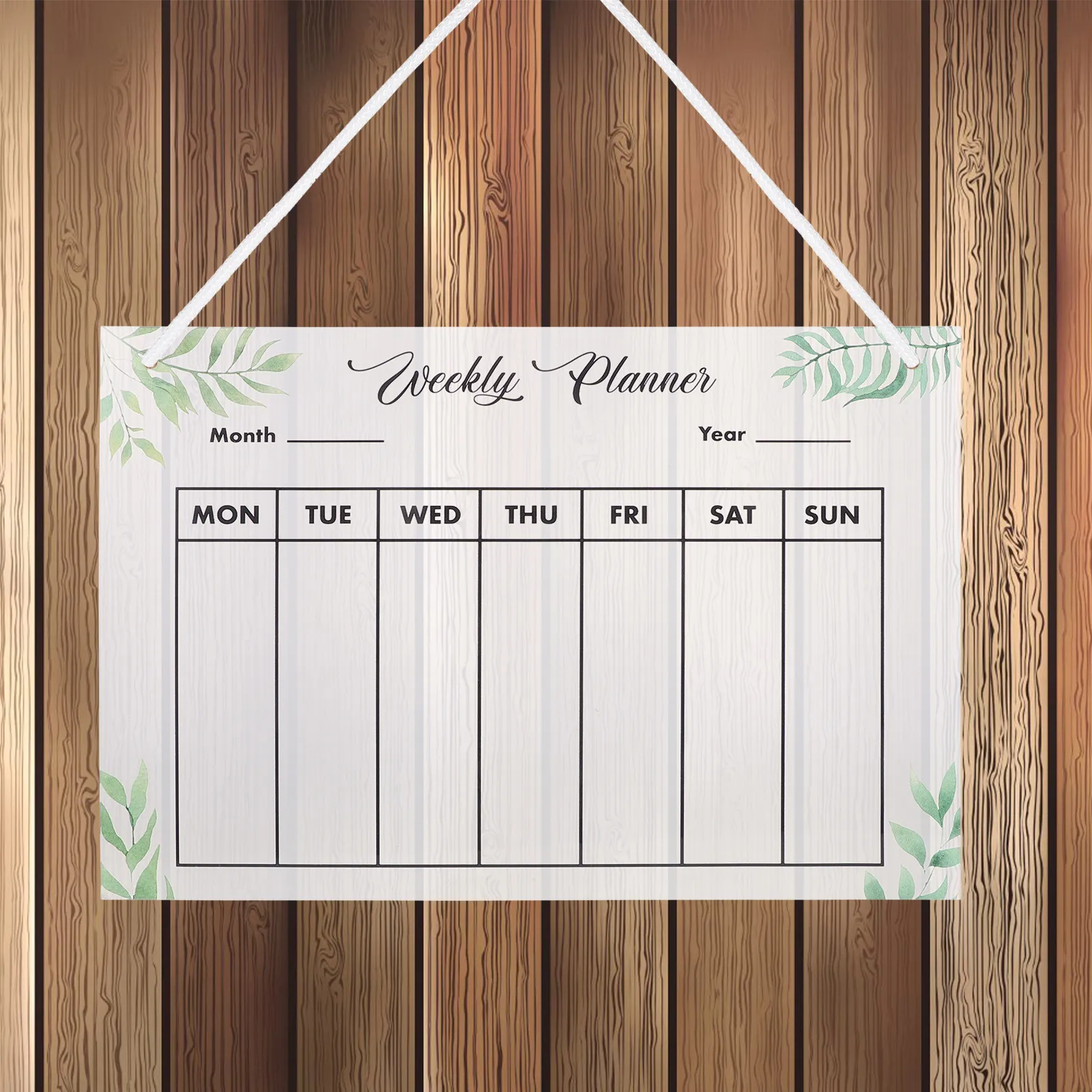 1Set Memo Writing Board Transparent Acrylic Erasable Desktop Note Board Office Supply Weekly Planner Office Supply
