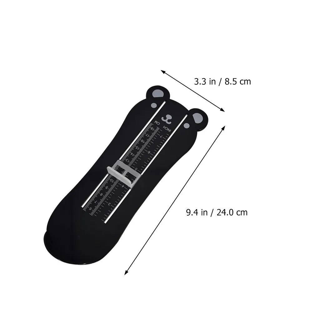 2Pcs Foot Ruler Measuring Device for Shoes Size Chart Universal Feet Sizer Gauge Accurate Easy to Use Protractor