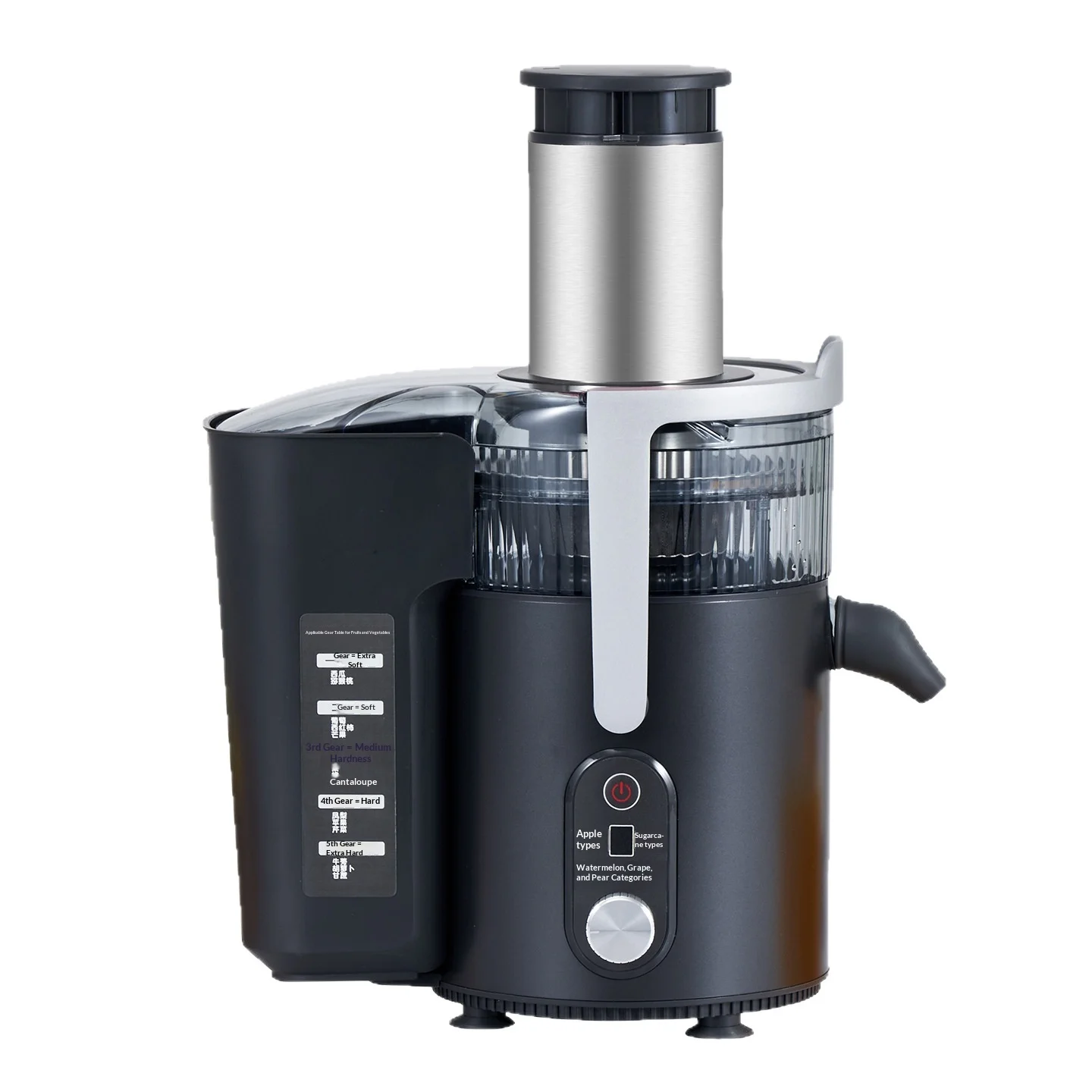 Xingnoke Commercial Full-automatic High Rigidity Juice Extractor Large-diameter Non-cutting Whole-squeezing Celery Sugarcane