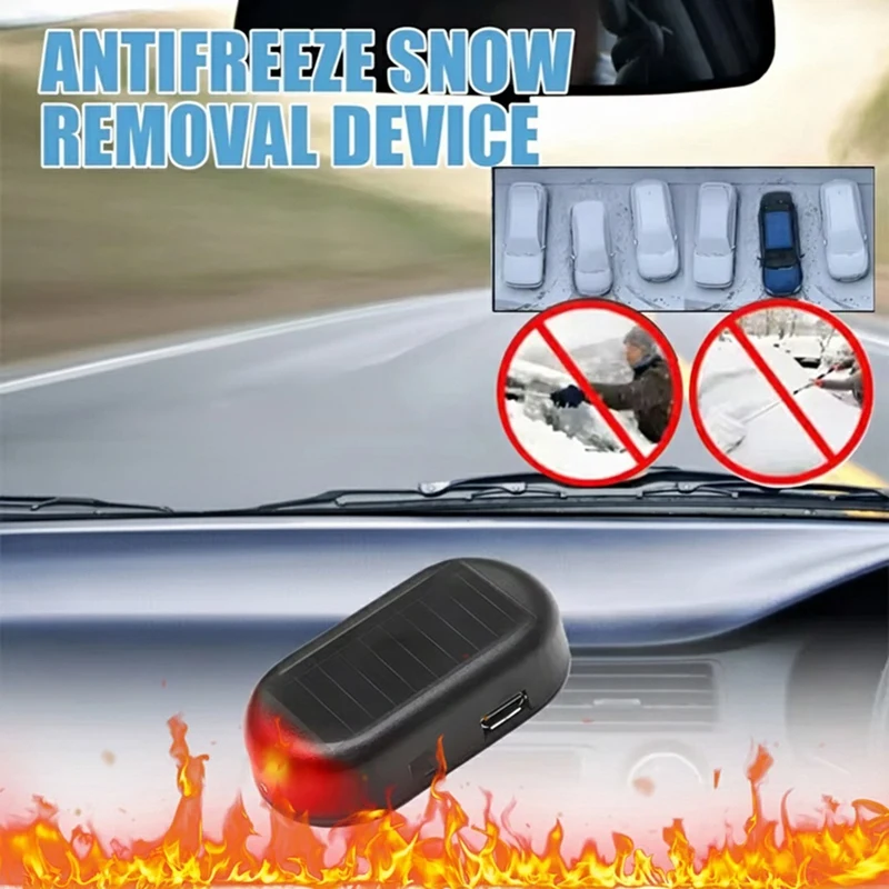 Interference Antifreeze Device Car Window Glass Winter Anti Ice and Snow Coverage Interference Antifreeze and Snow 4pcs Retail