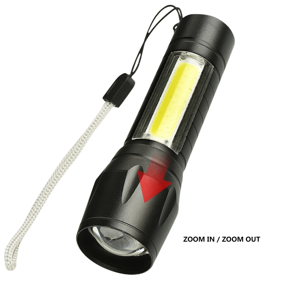 Built In 14500 Rechargeable Battery XP-G Q5 Penlight Waterproof Led Flashlight Torch Lamp New 2000 Lumens Shock Resistant Light