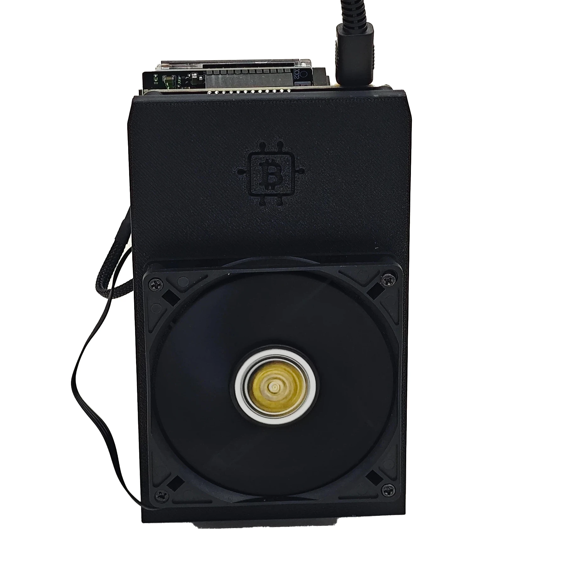 Ред. 6 NerdQaxe++ Разгон 6TH/s XT30 Блок питания 100 Вт BTC Miner Bitcoin Solo Miner Revision 6 NerdQaxe++