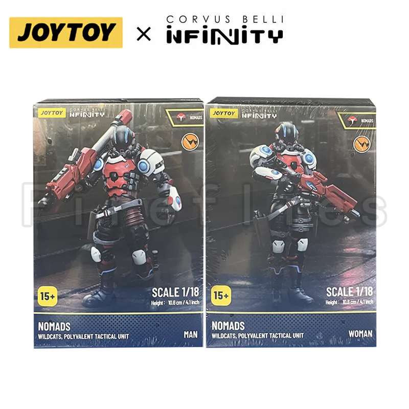 1/18 Joytoy Actiefiguur Infinity Nomaden Wilde Katten Polyvalent Tactische Eenheid Anime Model Speelgoed