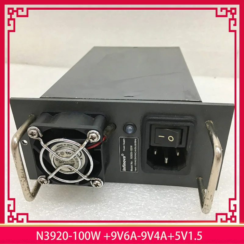 N3920-100W +9V6A-9V4A+5V1.5 For INFIO Video Optical Transceiver Chassis Power Supply