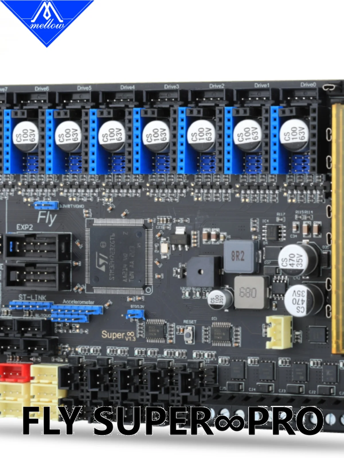 3d Super8 Axis Pro Высокопроизводительный чип H7 550 МГц Высокоскоростной 3D-принтер Материнская плата