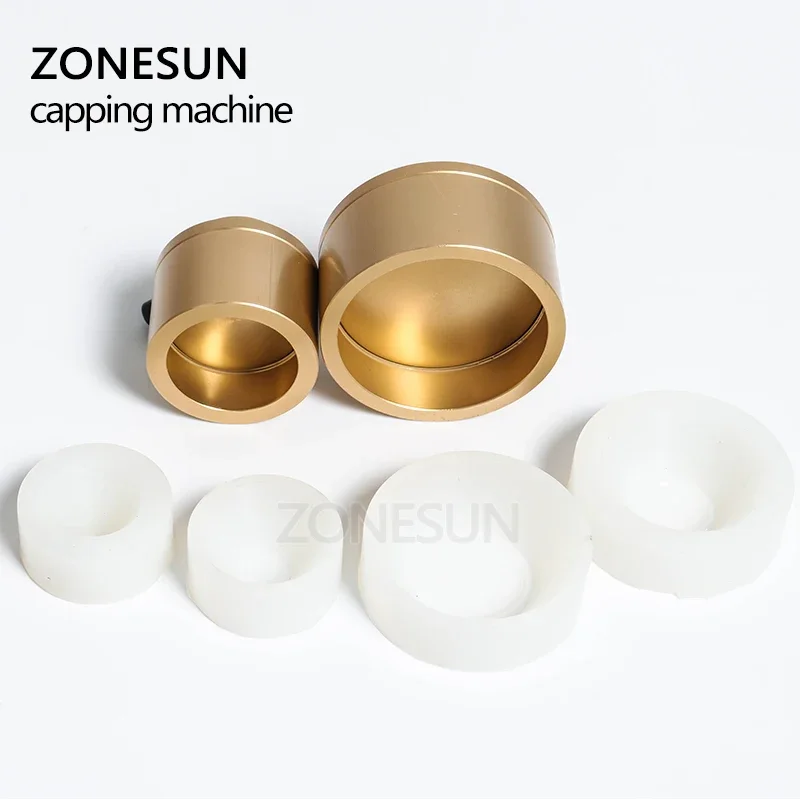 ZONESUN 옵션 혼합 캡핑 기계, 휴대용 자동 전기, 보안 링, 병 캡퍼, 나사 밀봉 기계