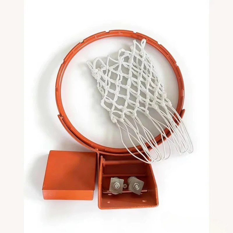 Breakaway Steel Basketball Rim Waterproof Design For Outdoor Courts