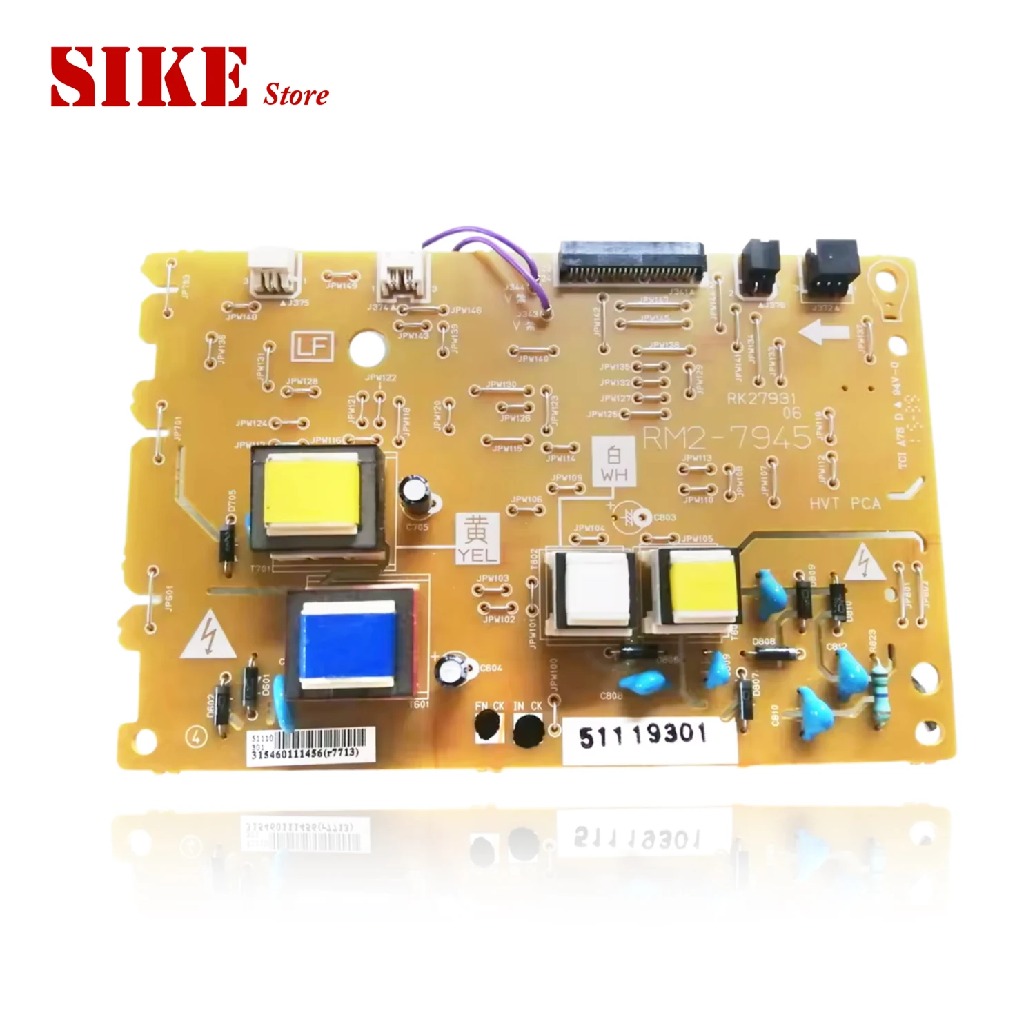 HVPS For HP M501 M506 M527 M501dn M506n M506dn M506X M527 RM2-7945-000CN RM2-7945 High Voltage Power Supply Board