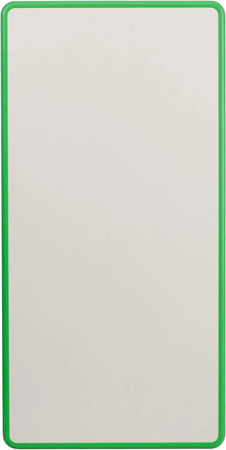Adjustable Classroom Activity Table for School and Home, Rectangular Plastic Activity Table for Kids, Green/Gray
