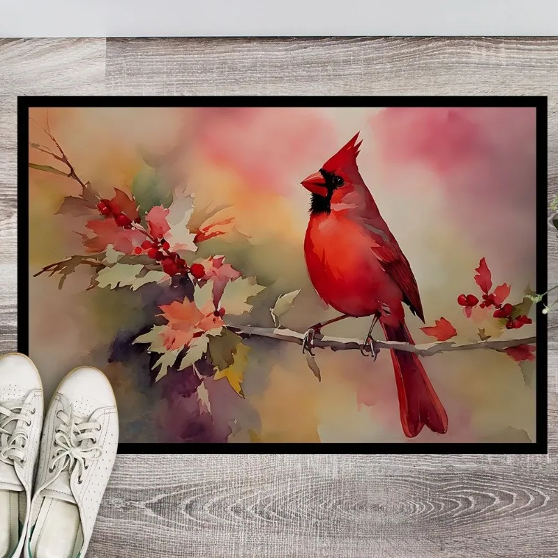 Cardinal Front Door…