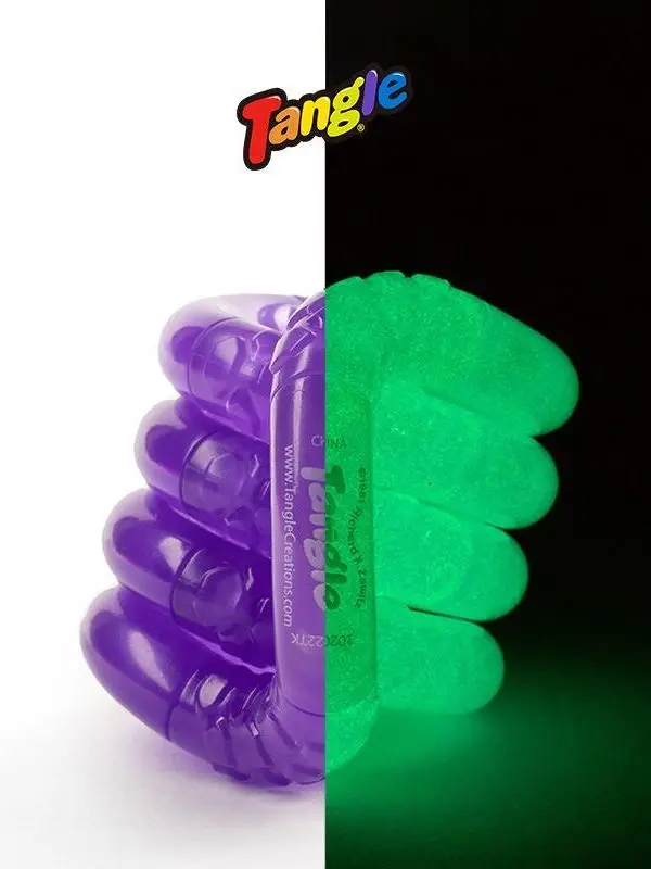 Glowing Tangle Toy for Stress Relief And Attention Training Ideal for Ages 3-99 Parent-Child Companion from Mainland China