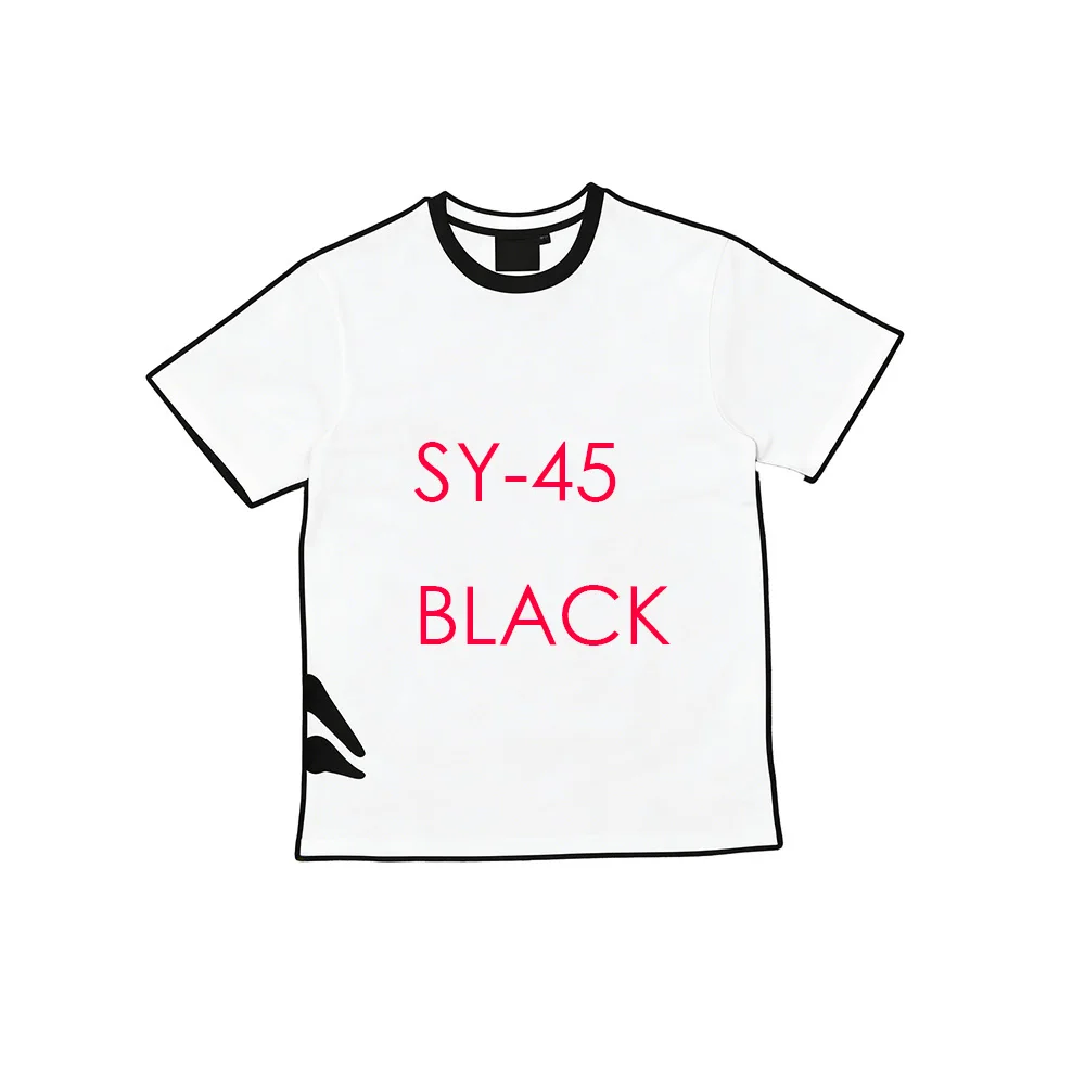 

SY-45 Unisex Cotton Short Sleeve Tee Jogger T-shirt Streetwear Hoodie Tracksuit Top for Men And Women Comfortable Casual thing