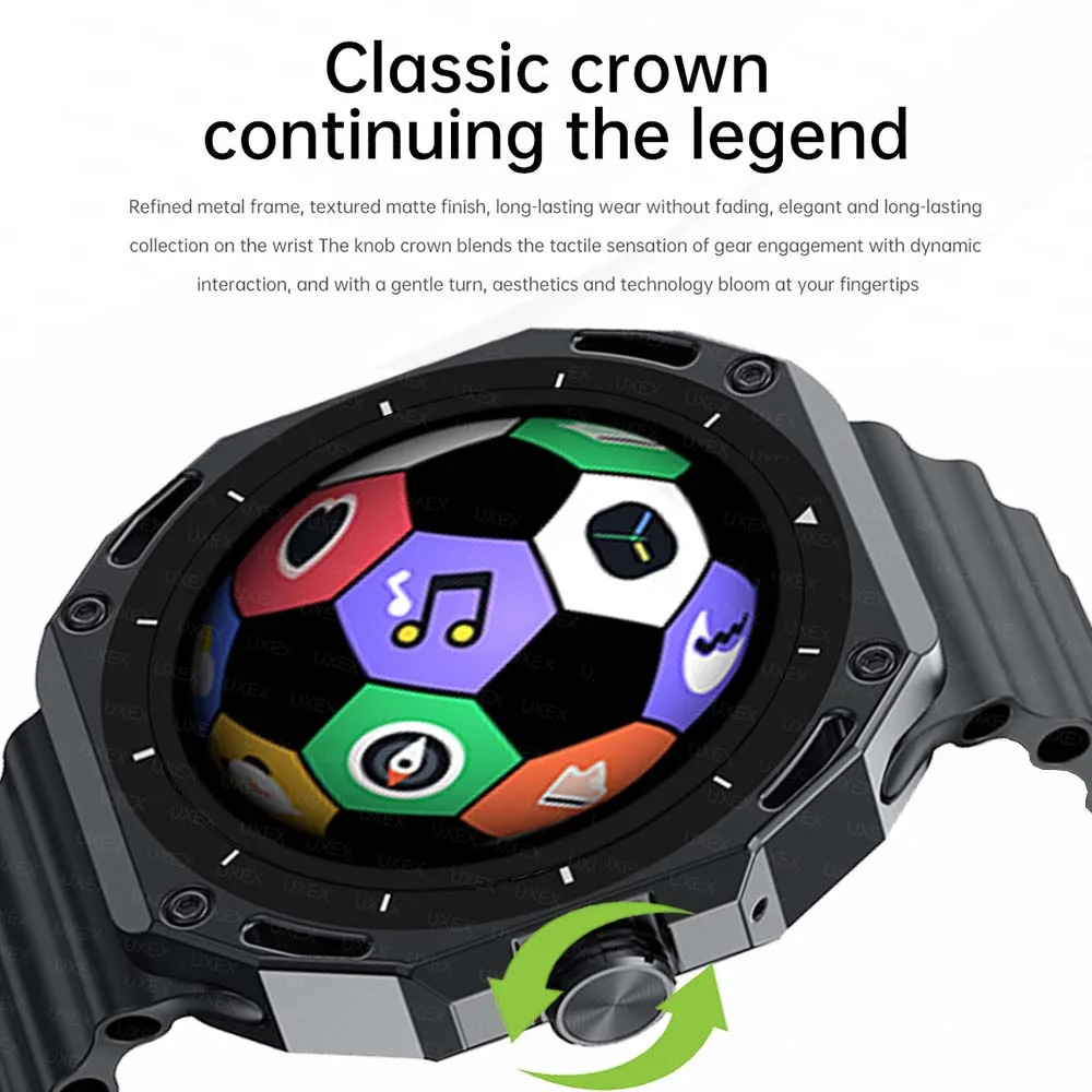 Men's 2026 New 1.53 HD Smartwatch Display Health Tracking Bluetooth Call Voice Assistant Sport Multifunction Smartwatch Outdoors