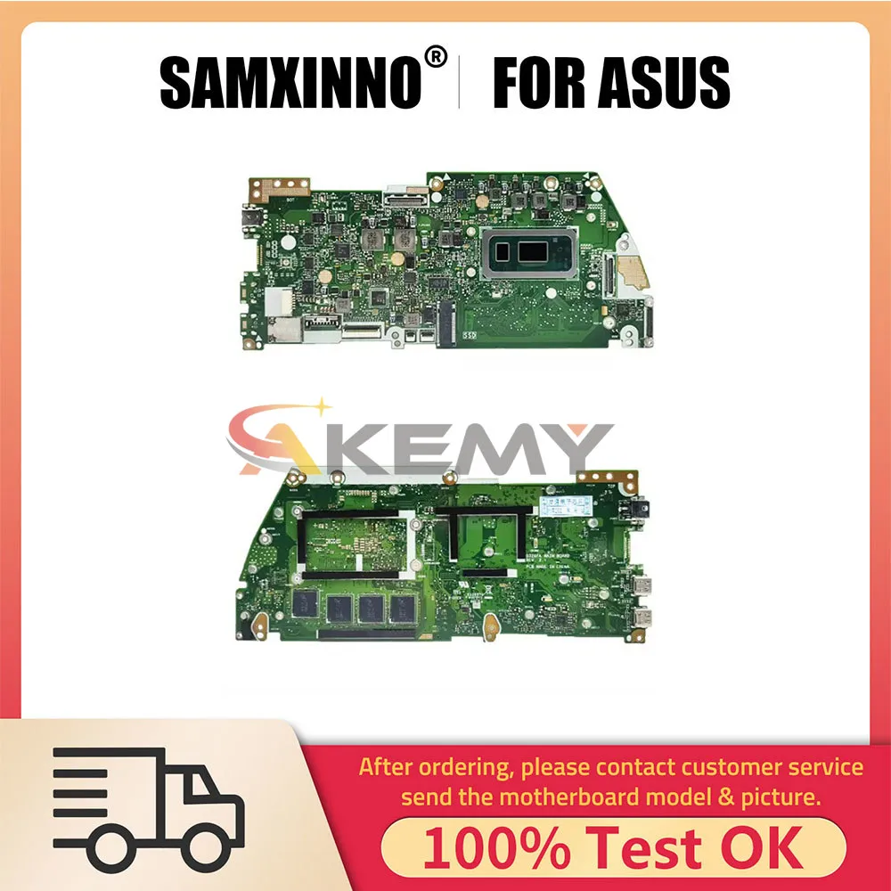 

Notebook Mainboard For ASUS Q326 Q326FA Q326F UX362F UX362FA Laptop Motherboard with CPU i3 i5 i7 8th Gen 4GB 8GB 16GB RAM