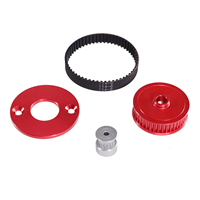 TT-02 Low Noise Belt Drive 16T 40T Transmission Gears System DIY Modify Upgrade Parts for Tamiya TT02 TT-02 1/10 RC Car