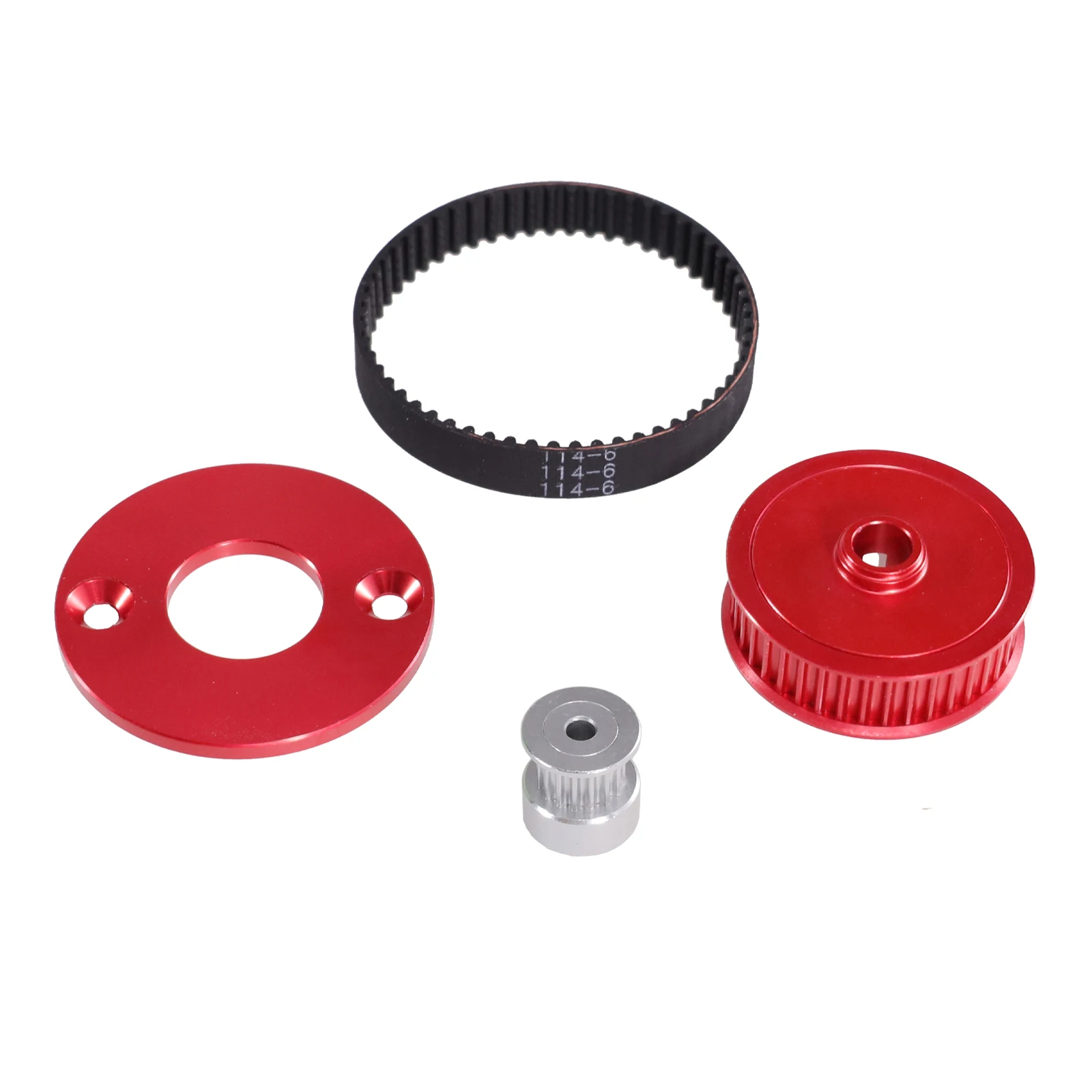 TT-02 Low Noise Belt Drive 16T 40T Transmission Gears System DIY Modify Upgrade Parts for Tamiya TT02 TT-02 1/10 RC Car