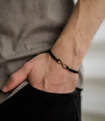 Infinity Men's Knot Bracelet OM  Cross Bracelet