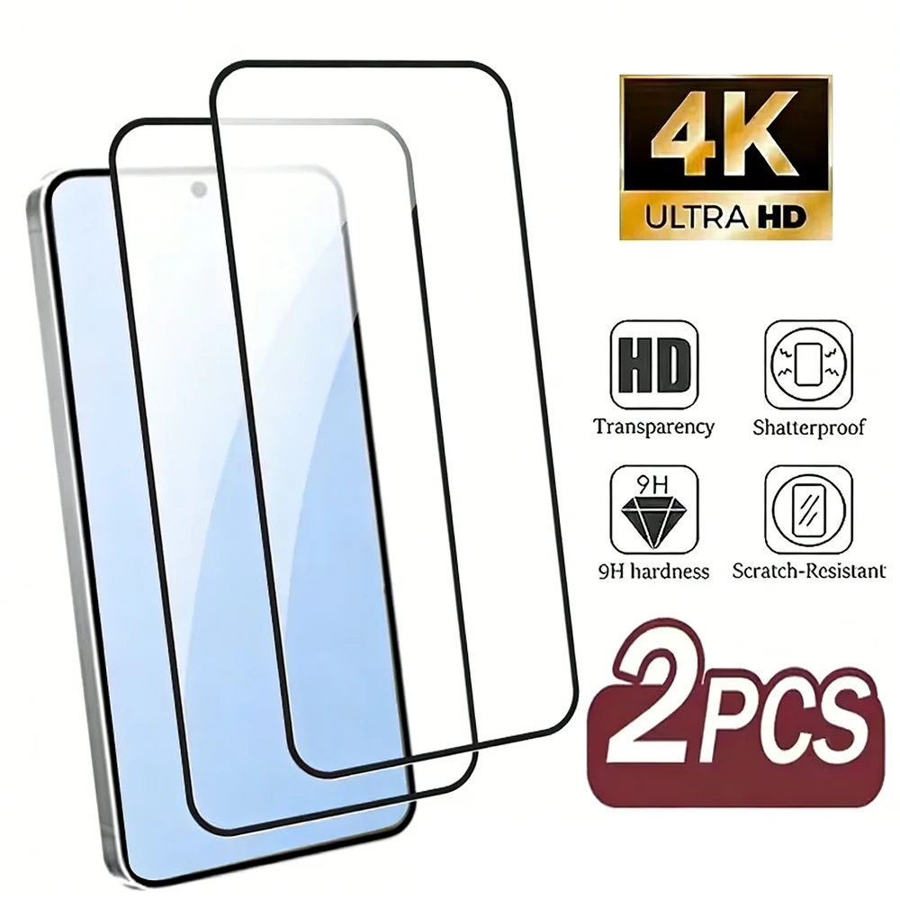 2PCS Tempered Glass For Samsung S26 Ultra S26 Plus A57 A37 S25 Ultra A36 A56 S24 S25 S22 S23 A36 A35 A25 A05 Protective Glass