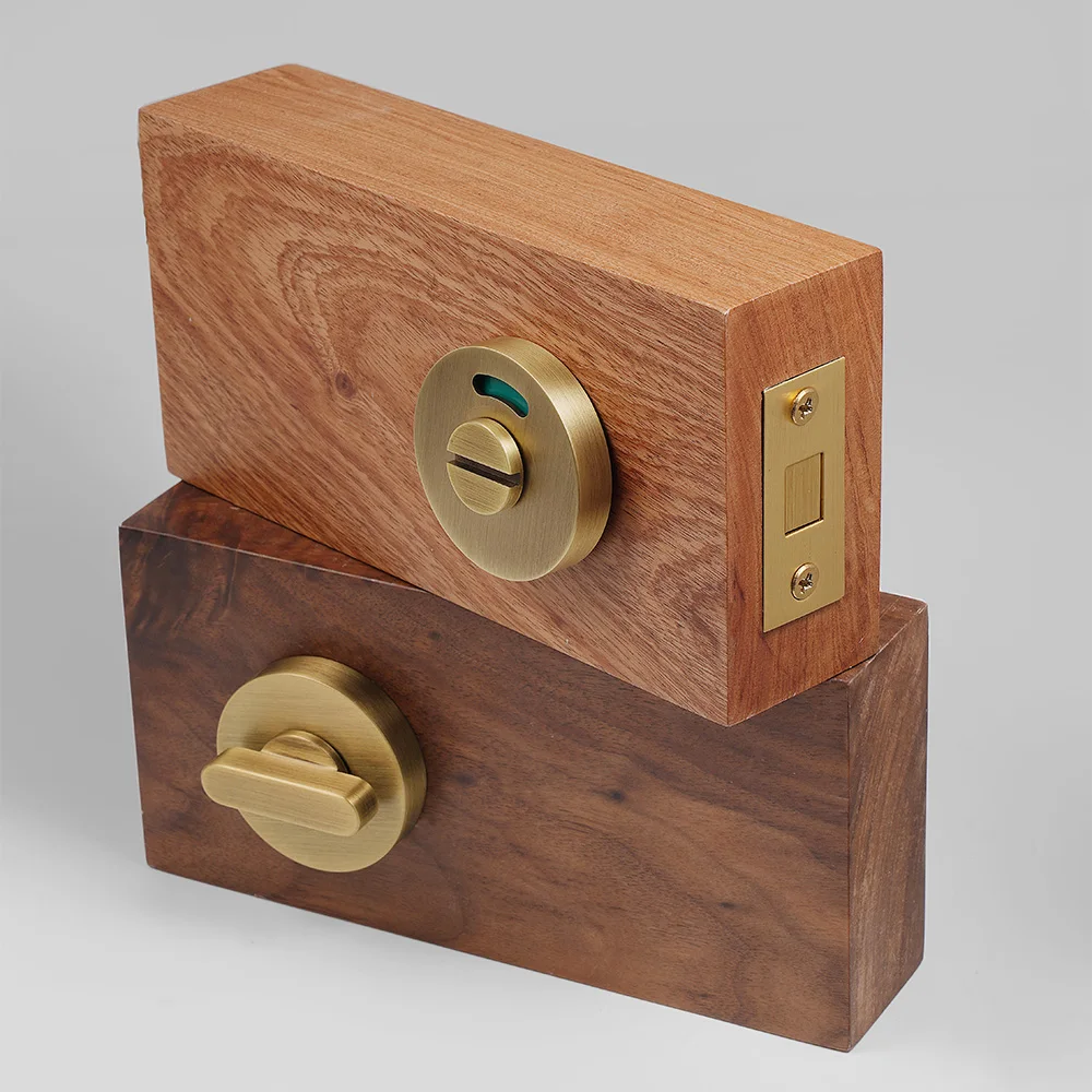 

Dooroom Brass Lock Door Lock Bathroom Lock Privacy With Identification Mark Bathroom Door Hardware Door Locks Open In Emergency