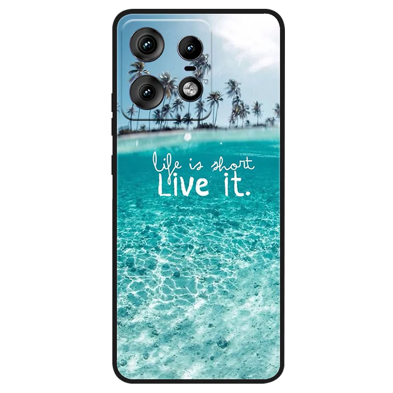 For Moto Edge 50 Ultra Case for Motorola Edge 50 Fusion Funda Soft Silicone Phone Case For Motorola Moto Edge50 Pro Cover Coque