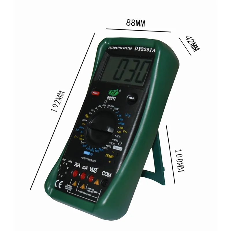 

Автомобильный цифровой высокоточный мультиметр Полностью автоматический универсальный многофункциональный тонкий заостренный руч Портативный
