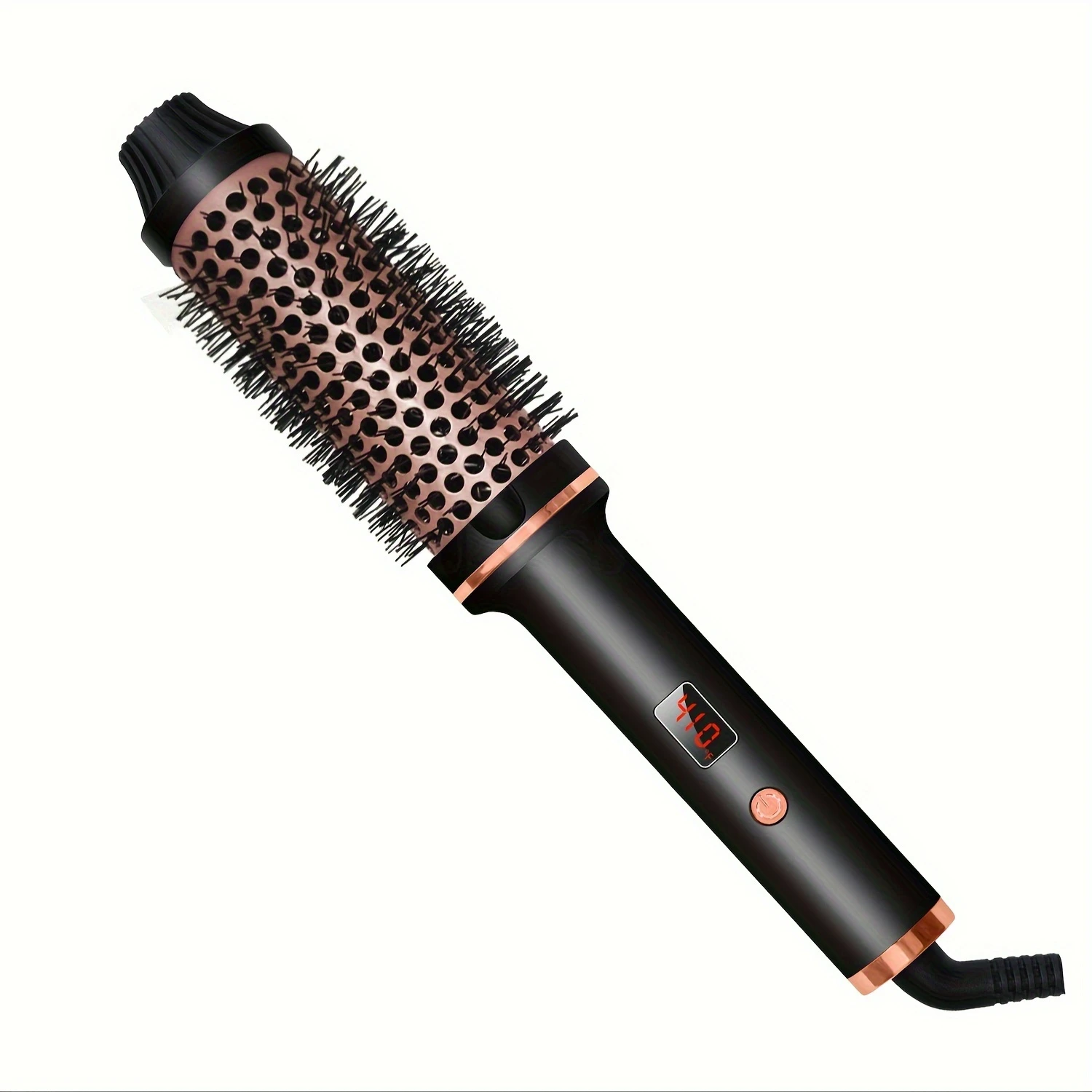 1.5" Heated Round Brush Curling Stick - Ideal Mother's Day Gift