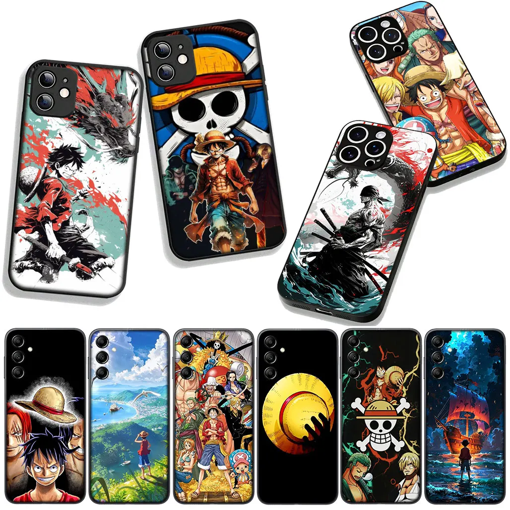 Чехол Roronoas L-Luffys Zoros для OPPO A40 A60 A80 A18 A16 A17 A38 A78 A79 A54 A57 A58 5G A3 Pro A96 A15 A12 Корпус для телефона