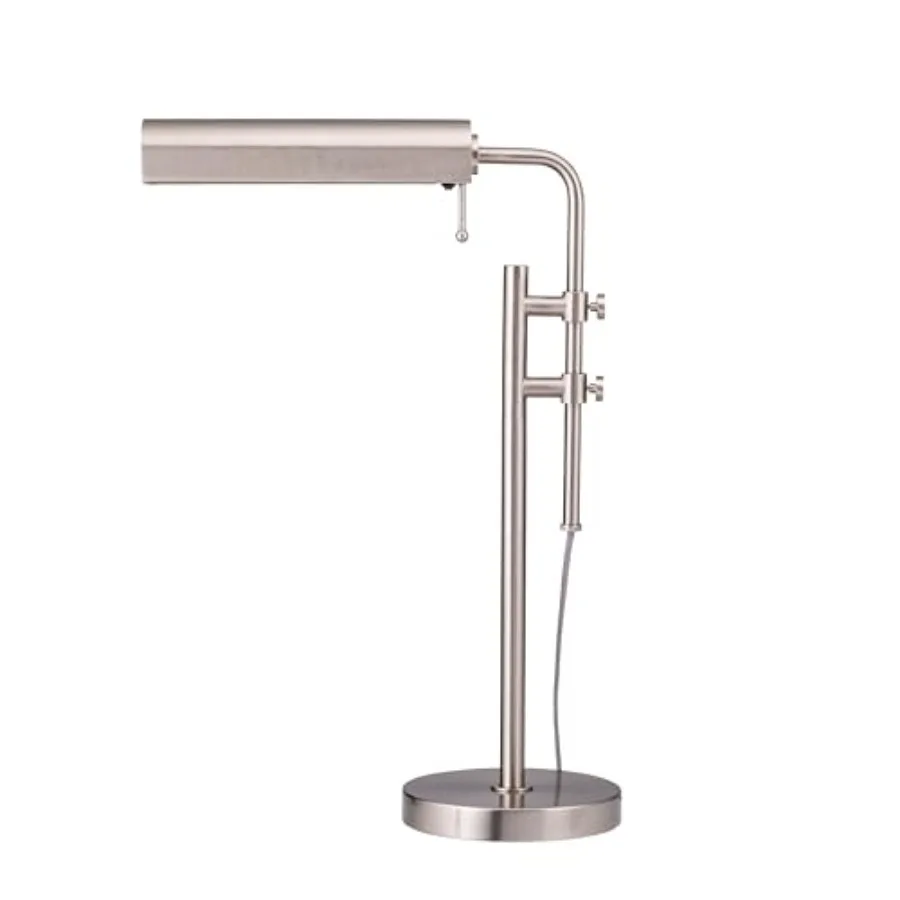 

Aurora LED Pharmacy Desk Lamp - Swing Arm, Industrial Design for Reading, Crafting, Work, 10W LED, Adjustable Height 18.5-24.5