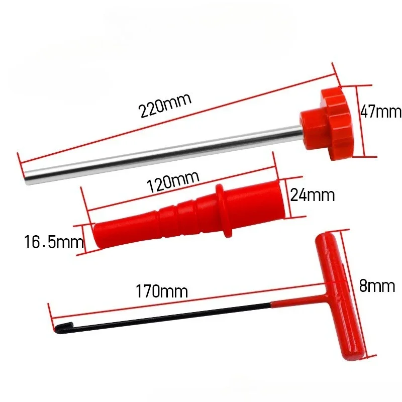 1 Set Quick Change Tire Valve Tools Tire Valve Stem Quickly Replacement Tool Kit For Replacing Leaky Valves In Car