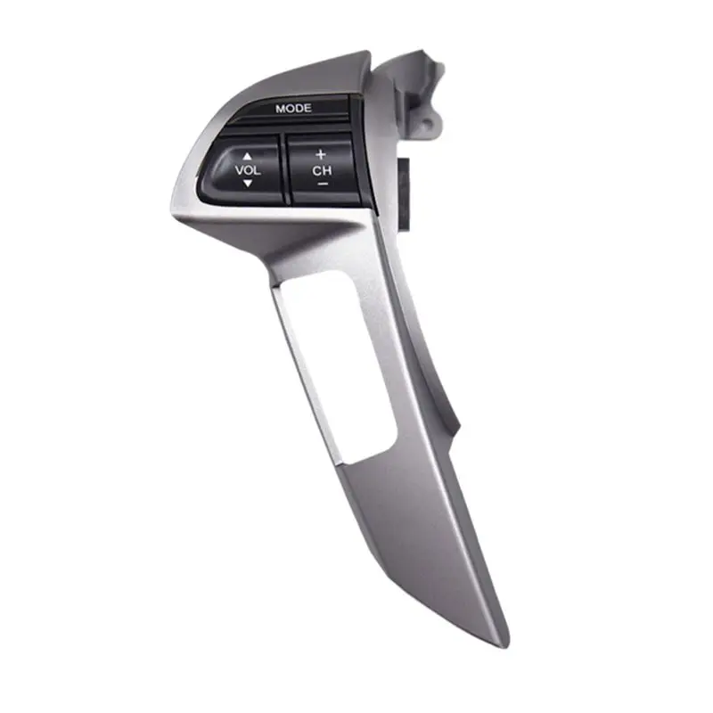 

A96E-Car Steering Wheel Left Side Volume Adjustment Switch With Holes Frame Multifunction Button For Honda Accord 2008-2012