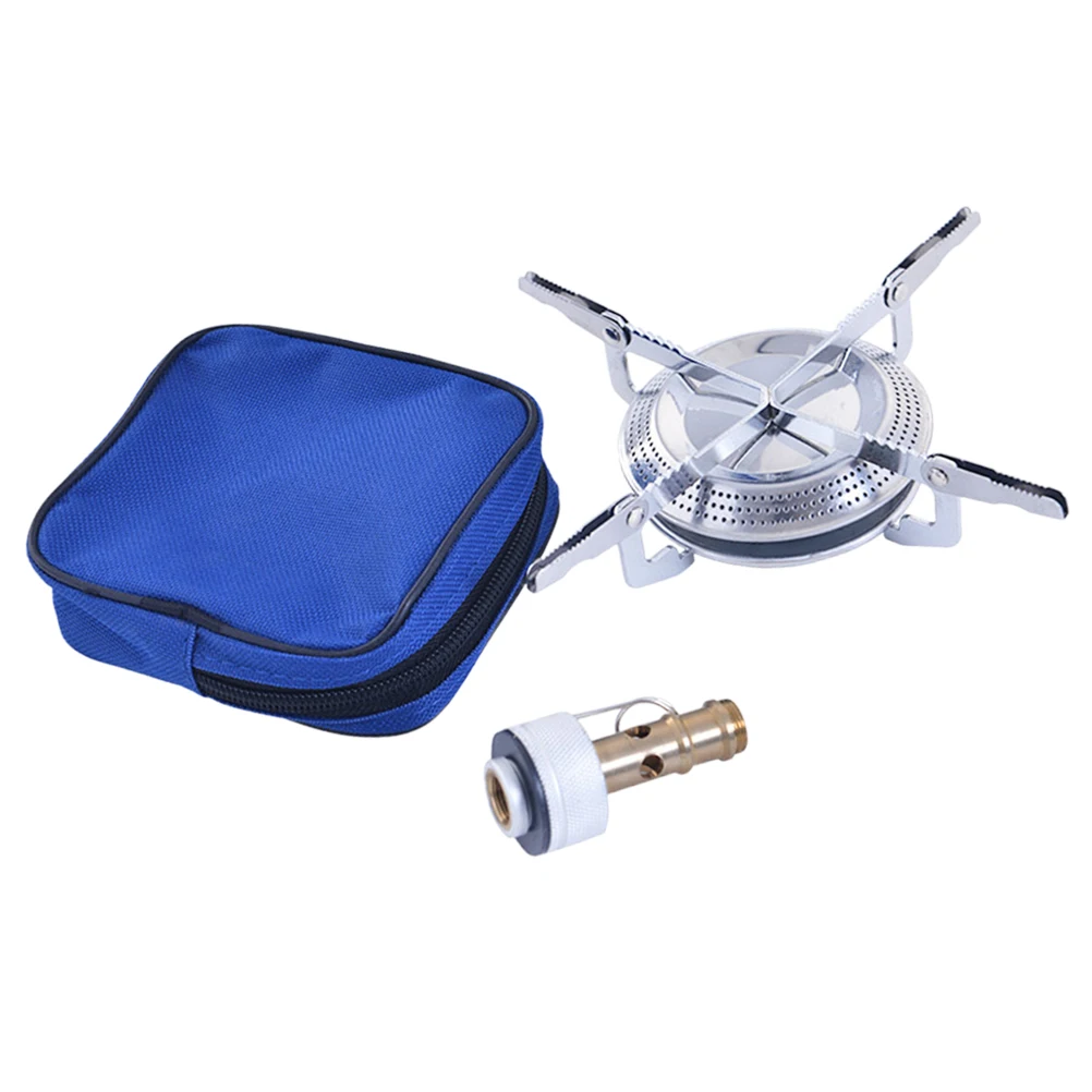 

Portable Barbecue Grill Camping Stove Burners Electronic Ignition Cooker Split Gas Stove Durable Brass Long Term Safe Kids