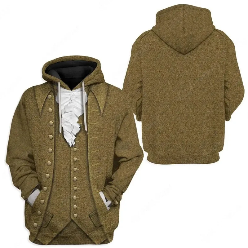 Fashion 3D Printed Knight Medieval Armor Men Hoodies Knights Templar Harajuku Hooded Sweatshirt Unisex Casual Jacket Pullovers